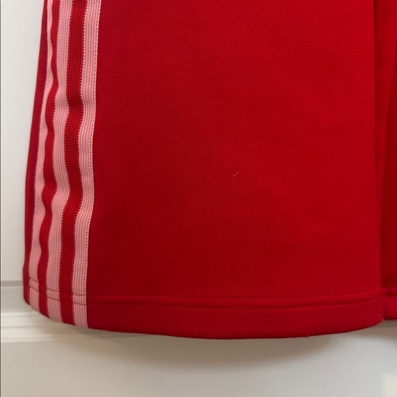 Adidas Red Track Pants with White Stripes - Picture 14 of 14